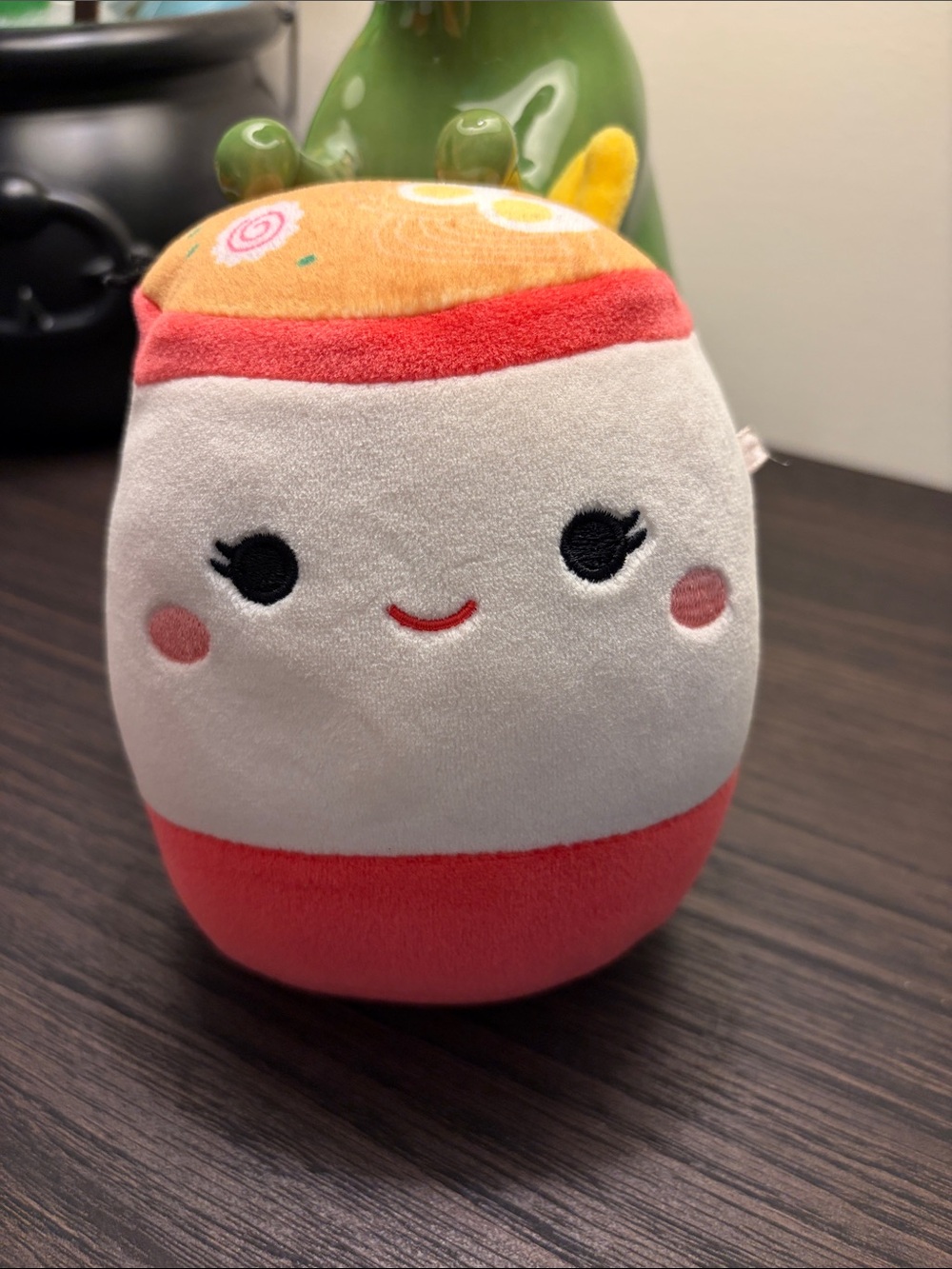 Squishmallows Red White & Orange Sushi Plush